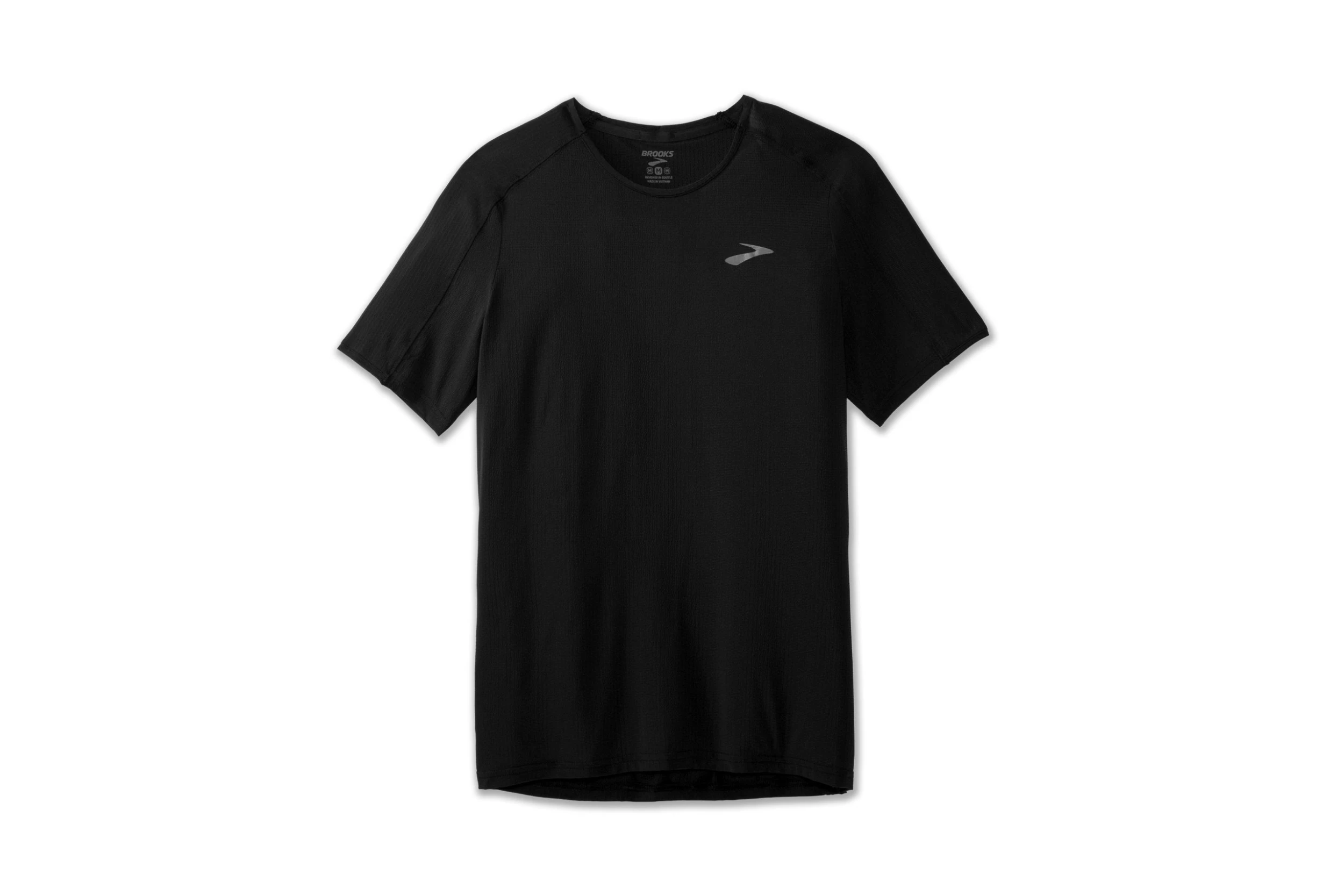 Brooks Men's Atmosphere Short Sleeve - Black (211317001) 4 Brooks Men's Atmosphere Short Sleeve - Black (211317001) - Image 4