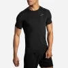 Brooks Men's Atmosphere Short Sleeve - Black (211317001)