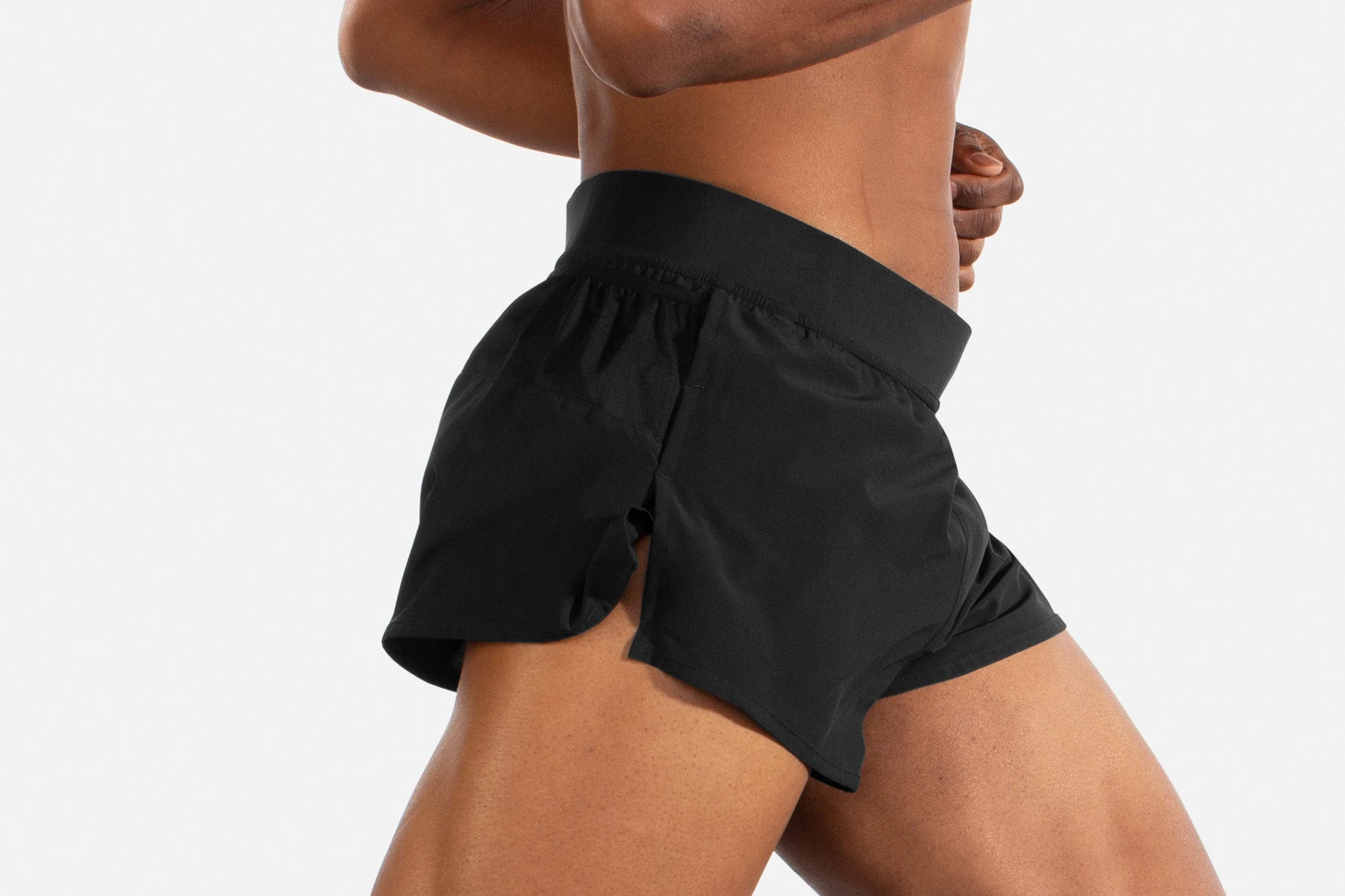 Brooks Men's Sherpa 3" Split Short 2 Brooks Men's Sherpa 3" Split Short - Image 2