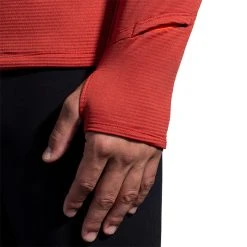 Brooks Men's Notch Thermal Hoodie - Copper/Heather Dark Copper (211402682) 10 Brooks Men's Notch Thermal Hoodie - Copper/Heather Dark Copper (211402682) -HOKA SHOP 211402 682 D2 Notch Thermal Hoodie 2
