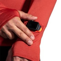 Brooks Men's Notch Thermal Hoodie - Copper/Heather Dark Copper (211402682) 9 Brooks Men's Notch Thermal Hoodie - Copper/Heather Dark Copper (211402682) -HOKA SHOP 211402 682 D3 Notch Thermal Hoodie 2