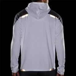 Brooks Men's Run Visible Thermal Hoodie - White/Asphalt/Nightlife (211411134) 10 Brooks Men's Run Visible Thermal Hoodie - White/Asphalt/Nightlife (211411134) -HOKA SHOP 211411 134 D4 Run Visible Thermal Hoodie