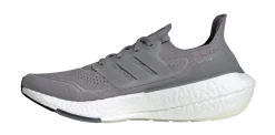 Adidas Men's UltraBoost 21 -HOKA SHOP FY0381 FTW photo side medial center transparent