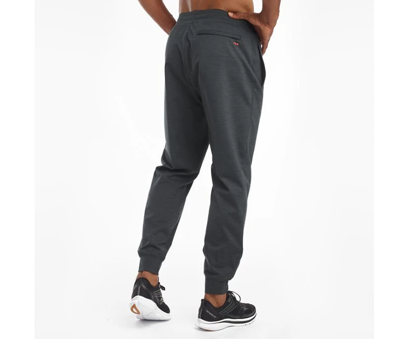 Saucony Men's Solstice Jogger - Black (SAM800269-BK) 2 Saucony Men's Solstice Jogger - Black (SAM800269-BK) - Image 2