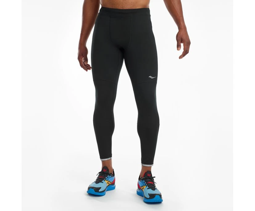 Saucony Men's Solstice Tight - Black (SAM800275-BK) 1 Saucony Men's Solstice Tight - Black (SAM800275-BK)