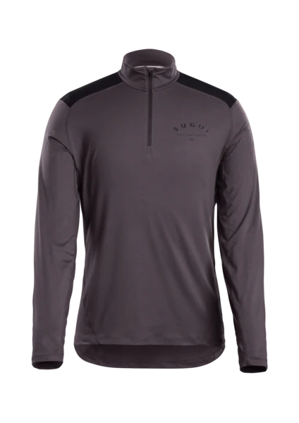 Sugoi Men's Titan Core Zip - Dark Charcoal Origin (U607020M3SD) 1 Sugoi Men's Titan Core Zip - Dark Charcoal Origin (U607020M3SD)