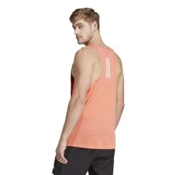 Adidas Men's Boston Marathon® 2023 Tank Top -HOKA SHOP adidas mens boston marathon 2023 tank top red 2