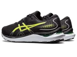 Asics Men's GEL-Cumulus 24 -HOKA SHOP asics mens cumulus 24 black green 2