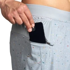 Brooks Men's Sherpa 7" 2-IN-1 Short -HOKA SHOP brooks mens 7 inch two in one sherpa running shorts