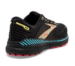 Brooks Men's Adrenaline GTS 22 -HOKA SHOP brooks mens adrenaline gts 22 running shoe black blue bittersweet 1