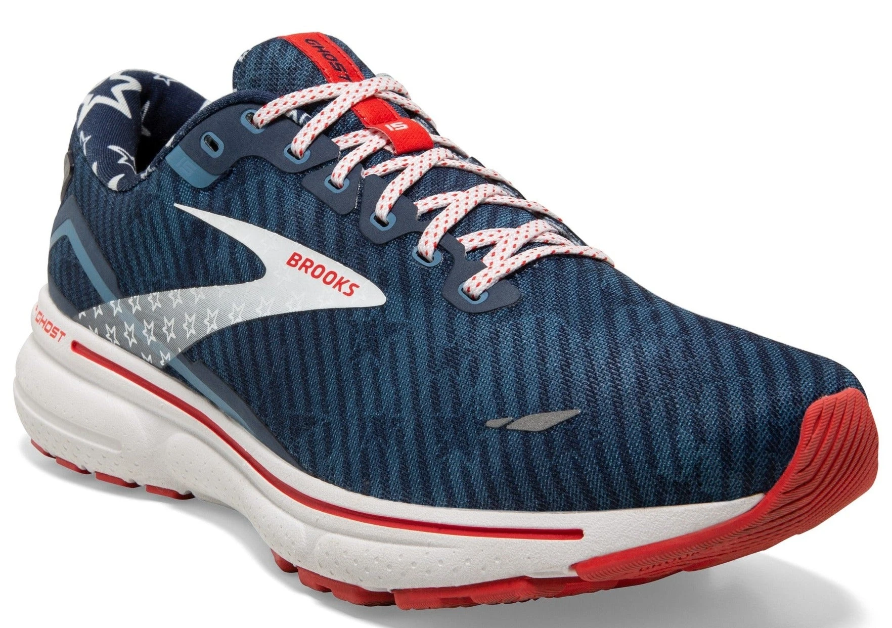 Brooks Mens Ghost 15 Run USA 2 Brooks Mens Ghost 15 Run USA - Image 2