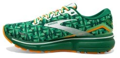Brooks Men's Ghost 15 9 Brooks Men's Ghost 15 -HOKA SHOP brooks mens ghost 15 running shoe st.patricks day edition green orange 3