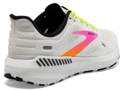 Brooks Men's Launch GTS 9 -HOKA SHOP brooks mens launch white pink nightlife 1
