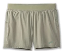 Brooks Men's Sherpa 5" Short -HOKA SHOP brooks mens sherpa 5 inch running shorts pebble 1