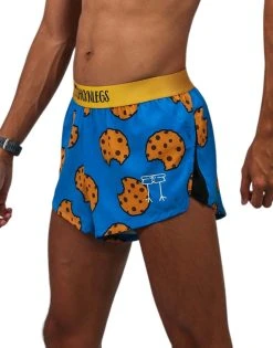 ChicknLegs Men's Shorts 9 ChicknLegs Men's Shorts -HOKA SHOP chicknlegs mens chocolate chip 2 inch half split shorts 1