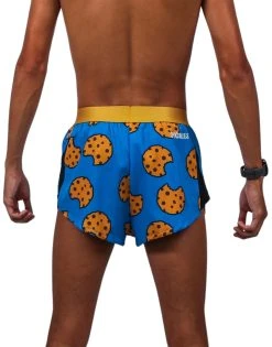 ChicknLegs Men's Shorts 8 ChicknLegs Men's Shorts -HOKA SHOP chicknlegs mens chocolate chip 2 inch half split shorts 2