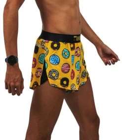 ChicknLegs Men's Shorts 10 ChicknLegs Men's Shorts -HOKA SHOP chicknlegs mens salty donuts 2 inch half split shorts 3