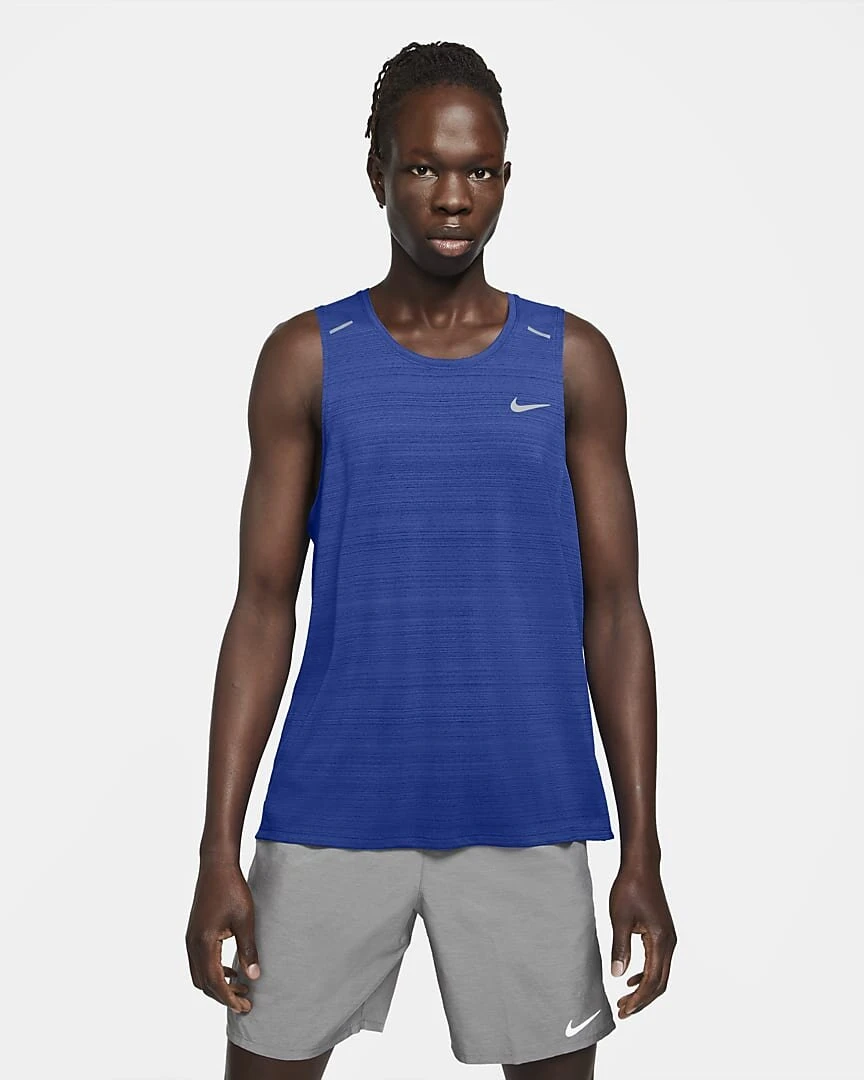 Nike Men's Dri-FIT Miler Tank - Game Royal (CU5982-480) 1 Nike Men's Dri-FIT Miler Tank - Game Royal (CU5982-480)