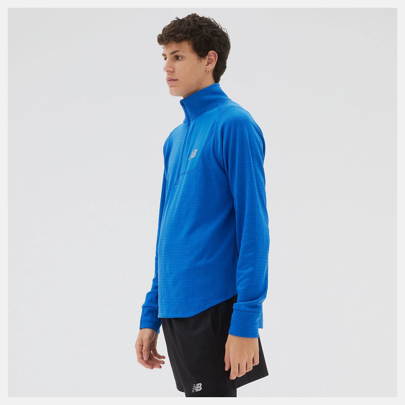 New Balance Men's Heat Grid Half Zip 2 New Balance Men's Heat Grid Half Zip - Image 2
