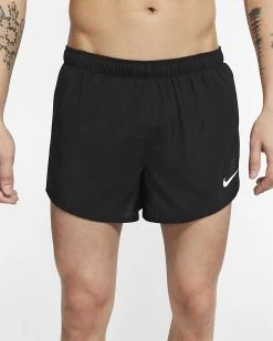 Nike Men's Fast 4" Short - Black (CJ7847-010) -HOKA SHOP fast mens 4 running shorts qc1HBx 1