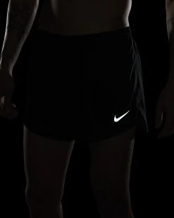 Nike Men's Fast 4" Short - Black (CJ7847-010) -HOKA SHOP fast mens 4 running shorts qc1HBx 5