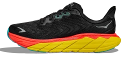 HOKA Men's Arahi 6 10 HOKA Men's Arahi 6 -HOKA SHOP hoka mens arahi 6 running shoe black red yellow