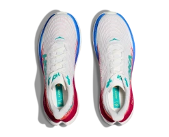 HOKA Men's Mach 5 -HOKA SHOP hoka mens mach 5 running shoe white red 1