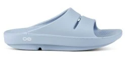Oofos Unisex OOahh Slide -HOKA SHOP oofos ooahh neptune blue slide 5
