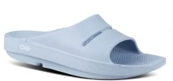 Oofos Unisex OOahh Slide -HOKA SHOP oofos ooahh neptune blue slide 6