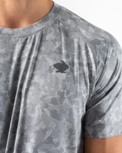 Rabbit Men's EZ Tee SS -HOKA SHOP rabbit mens ez tee ss gray 1