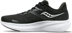 Saucony Men's Ride 16 -HOKA SHOP saucony mens ride 16 black white 3