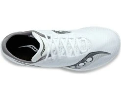 Saucony Men's Velocity MP Track Spike 9 Saucony Men's Velocity MP Track Spike -HOKA SHOP saucony mens track spike white silver 2
