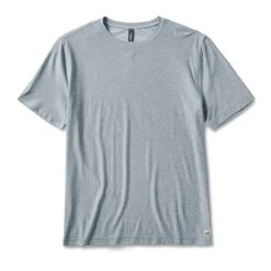 Vuori Men's Strato Tech Tee -HOKA SHOP vuori mens strato tech tee stormy