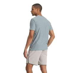 Vuori Men's Strato Tech Tee -HOKA SHOP vuori mens strato tech tee stormy 1